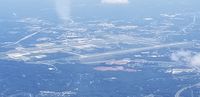 Piedmont Triad International Airport (GSO) - Climbing to 9,500 feet east bound from Winston Salem headed to Rocky Mount - by Jim Monroe