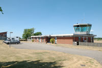 Herning Airport - Herning airfield terminal and tower - by Van Propeller