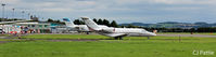 Dundee Airport - Dundee continues to attract bizjets to the local area. - by Clive Pattle
