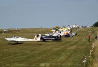 EDRV Airport - part of the flightline display during the 2018 airshow (Flugplatzfest) at Wershofen airfield - by Ingo Warnecke