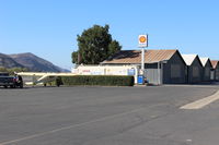 Santa Paula Airport (SZP) - Santa Paula SHELL 100LL Self-Serve Fuel Dock, no price change - by Doug Robertson