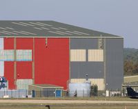 Bournemouth Airport - The Large hanger at Bournemouth previously used to store the 747'8 BBJVQ-BSK being painted for the new owners GAMA Aviation.  - by Frazer1997