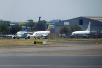 OR Tambo International Airport, Johannesburg South Africa (FAJS) - 737 storage - by Micha Lueck