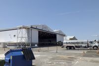 William P Hobby Airport (HOU) - hangars next to the 1940 Houston Municipal Airport terminal building - by Ingo Warnecke