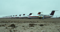 Mojave Airport (MHV) - BAe in storage. - by J.G. Handelman