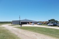 Old Kingsbury Aerodrome Airport (85TE) - the workshop hangar of the Pioneer Flight Museum at the Old Kingsbury Aerodrome, Kingsbury TX - by Ingo Warnecke