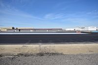 Boise Air Terminal/gowen Fld Airport (BOI) - Cement and asphalt are ready for the two hangars to be moved. - by Gerald Howard