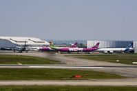 Toulouse Airport, Blagnac Airport France (LFBO) - Overview from the spotting mount in TLS - by FerryPNL