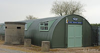 Sywell Aerodrome Airport, Northampton, England United Kingdom (EGBK) - The Nissen Hut premises (ex RAF Bentwaters)  of The Sywell Aviation Museum located at EGBK - by Clive Pattle