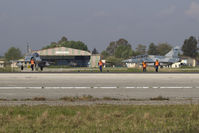 Andravida Airport, Andravida Greece (LGAD) - Hellenic Air Force Mirages readying for a sortie during Exercise Iniochos 2019 - by Roberto Cassar