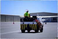 Aek Godang Airport - AEG Line Staff - by Geoff Smith