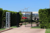 Camarillo Airport (CMA) - Changed signage for identical entrance to the Airport's VIEWPORT PARK, Why? Unknown. - by Doug Robertson