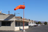 Santa Paula Airport (SZP) - Mid-field Windsock-replaced the tattered one. - by Doug Robertson
