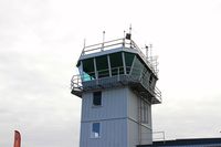 Morlaix Ploujean Airport - Control tower, Morlaix-Ploujean (LFRU-MXN) - by Yves-Q