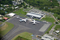 Dzaoudzi Pamandzi International Airport - Aérial view of Dzaoudzi International airport Mayotte France - by Denis Herrmann