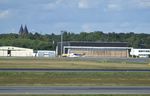 Tegel International Airport (closing in 2011), Berlin Germany (EDDT) - hangars in the military part of Berlin-Tegel - by Ingo Warnecke