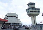 Tegel International Airport (closing in 2011), Berlin Germany (EDDT) - landside view of the tower and eastern entry into main terminal at Berlin Tegel airport - by Ingo Warnecke