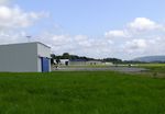 EDRT Airport - hangars and apron at Trier-Föhren airfield - by Ingo Warnecke