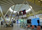 Olbia - the arrivals hall inside the main terminal of Olbia/Costa Smeralda airport - by Ingo Warnecke