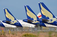 Phoenix Goodyear Airport (GYR) - United is the new owner of these former Shaheen A319's - by FerryPNL