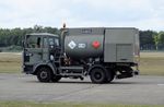 Kleine Brogel Air Base - Belgian Air Force light airfield fuel truck at the 2022 Sanicole Spottersday at Kleine Brogel air base - by Ingo Warnecke