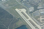 Nashville International Airport (BNA) - Spirt Airlines departing Nashville Intl airport, Nashville TN USA - by Timothy Aanerud