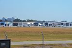 Jorge Newbery Airport, Buenos Aires Argentina (SABE) - View over AEP towards the GA/maintenance area - by FerryPNL