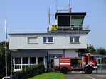 Koblenz Winningen Airport, Winningen, Mosel Germany (EDRK) - tower and terminal at Koblenz-Winningen airfield - by Ingo Warnecke