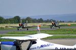 Koblenz Winningen Airport, Winningen, Mosel Germany (EDRK) - Team Niebergall with 2 SF.260s visiting at Koblenz-Winningen airfield - by Ingo Warnecke