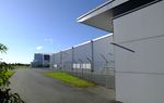 Graz Airport, Graz Austria (LOWG) - hangars and buildings south of the terminal at Graz airport - by Ingo Warnecke