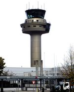 Salzburg Airport, Salzburg Austria (LOWS) - landside view of tower at Salzburg airport - by Ingo Warnecke