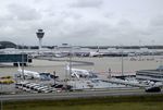 Munich International Airport (Franz Josef Strauß International Airport), Munich Germany (EDDM) - tower and parts of terminal building and apron of Munich airport - by Ingo Warnecke