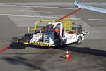 Cologne Bonn Airport - baggage loading vehicle at Köln/Bonn airport - by Ingo Warnecke