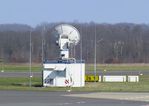 Braunschweig-Wolfsburg Regional Airport, Braunschweig, Lower Saxony Germany (EDVE) - new satcom station?/radar? at eastern apron of Braunschweig/Wolfsburg airport, BS/Waggum - by Ingo Warnecke
